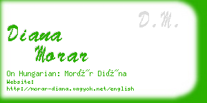 diana morar business card